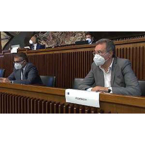 L'assessore Graziano Pizzimenti (a destra) assieme al collega Pierpaolo Roberti - L'assessore Graziano Pizzimenti (a destra) assieme al collega Pierpaolo Roberti 