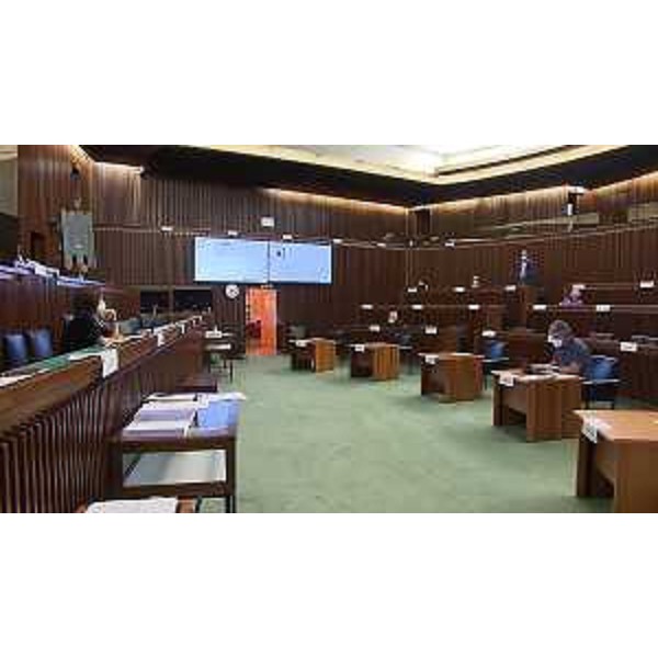 La VI Commissione regionale permanente riunita oggi in aula - La VI Commissione regionale permanente riunita oggi in aula