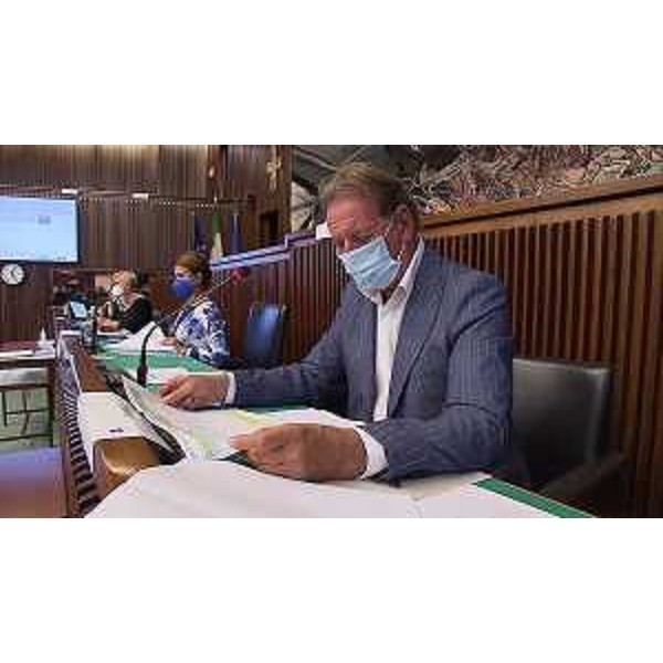 L'assessore regionale alla Difesa dell'ambiente, Fabio Scoccimarro - L'assessore regionale alla Difesa dell'ambiente, Fabio Scoccimarro