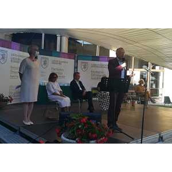 L'intervento del presidente Zanin alla cerimonia dell'Uccellis - L'intervento del presidente Zanin alla cerimonia dell'Uccellis