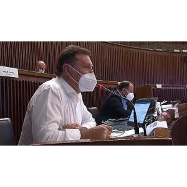 Enzo Marsilio e Diego Moretti (Pd) - Enzo Marsilio e Diego Moretti (Pd)