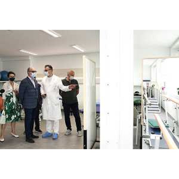 Il vicegovernatore del Friuli Venezia Giulia con delega alla Salute, Riccardo Riccardi, allinaugurazione del nuovo reparto di Riabilitazione estensiva del presidio ospedaliero di San Vito al Tagliamento afferente all'Azienda sanitaria Friuli Occidentale. - Il vicegovernatore del Friuli Venezia Giulia con delega alla Salute, Riccardo Riccardi, allinaugurazione del nuovo reparto di Riabilitazione estensiva del presidio ospedaliero di San Vito al Tagliamento afferente all'Azienda sanitaria Friuli Occidentale.