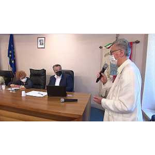 L'assessore regionale alla Cultura, Tiziana Gibelli; il presidente della V Commisisone, Diego Bernardis (Lega), il presidente del Gect, Paolo Petiziol - L'assessore regionale alla Cultura, Tiziana Gibelli; il presidente della V Commisisone, Diego Bernardis (Lega), il presidente del Gect, Paolo Petiziol