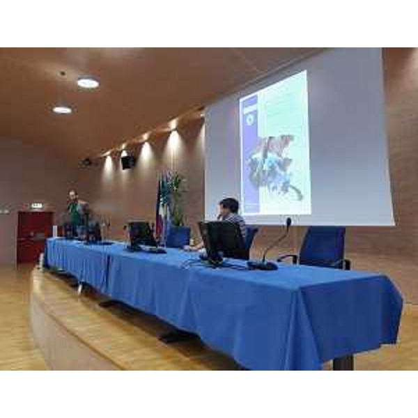 Un momento della presentazione degli esiti dei monitoraggi della specie Beccaccia in Friuli Venezia Giulia, per le annate venatorie 2018/19, 2019/20 e 2020/21. - Un momento della presentazione degli esiti dei monitoraggi della specie Beccaccia in Friuli Venezia Giulia, per le annate venatorie 2018/19, 2019/20 e 2020/21.
