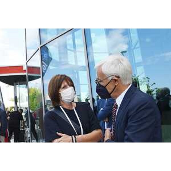 L'assessore Rosolen e Massimo Paniccia - L'assessore Rosolen e Massimo Paniccia