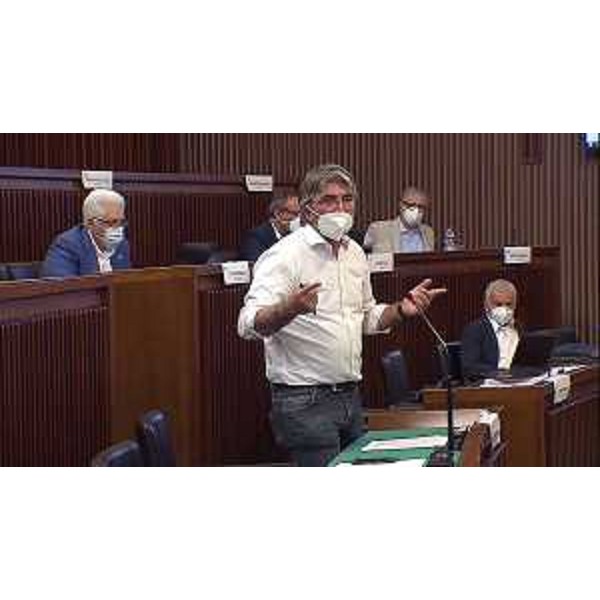 Antonio Calligaris (Lega) in V Commissione - Antonio Calligaris (Lega) in V Commissione