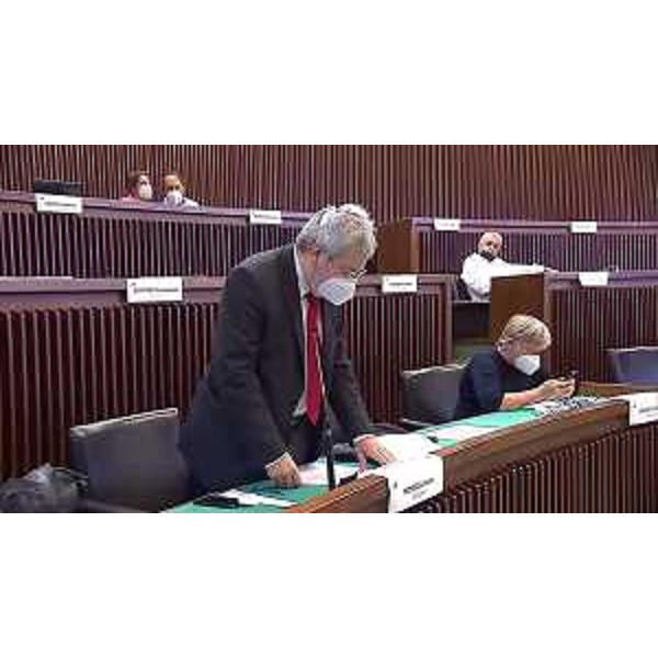 Furio Honsell (Open Fvg) e Simona Liguori (Cittadini) - Furio Honsell (Open Fvg) e Simona Liguori (Cittadini)