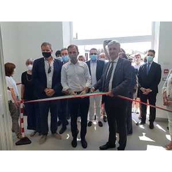 Il governatore Fedriga all'inaugurazione della scuola primaria di Cordenons. - Il governatore Fedriga all'inaugurazione della scuola primaria di Cordenons.