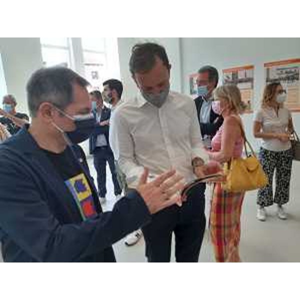 Il governatore Fedriga all'inaugurazione della scuola primaria di Cordenons. - Il governatore Fedriga all'inaugurazione della scuola primaria di Cordenons.