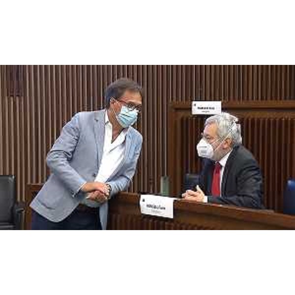 Mauro Di Bert (Progetto Fvg/Ar) e Furio Honsell (Open Sinistra Fvg) - Mauro Di Bert (Progetto Fvg/Ar) e Furio Honsell (Open Sinistra Fvg)