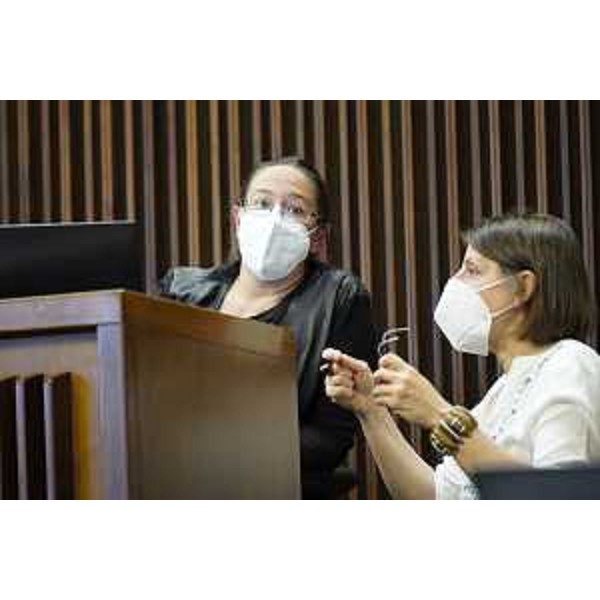 Ilaria Dal Zovo (M5S) e Chiara Da Giau (Pd) - Ilaria Dal Zovo (M5S) e Chiara Da Giau (Pd)