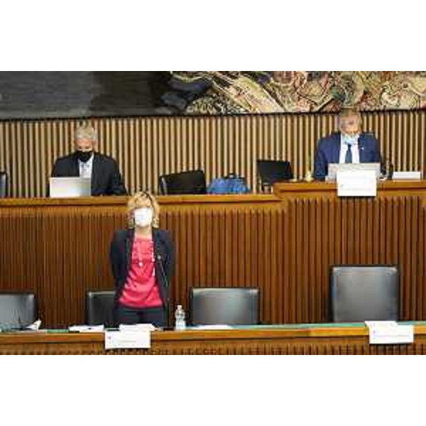 L'assessore regionale alle Finanze, Barbara Zilli, e il presidente del Consiglio regionale, Piero Mauro Zanin - L'assessore regionale alle Finanze, Barbara Zilli, e il presidente del Consiglio regionale, Piero Mauro Zanin