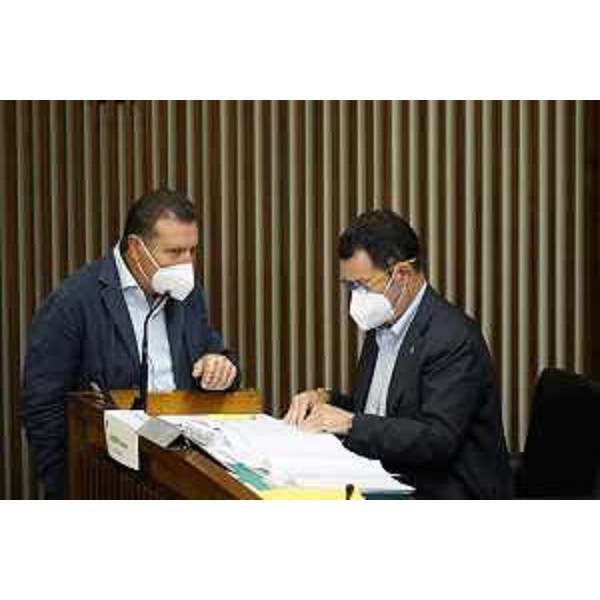 Enzo Marsilio e Franco Iacop (Pd) - Enzo Marsilio e Franco Iacop (Pd)