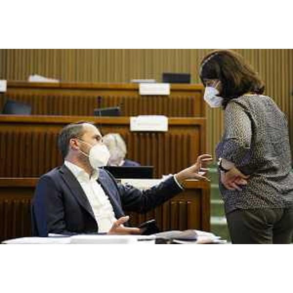 Cristiano Shaurli e Mariagrazia Santoro (Pd) - Cristiano Shaurli e Mariagrazia Santoro (Pd)