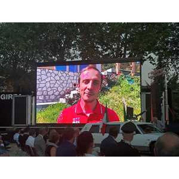 Il videomessaggio del governatore Fedriga. - Il videomessaggio del governatore Fedriga.