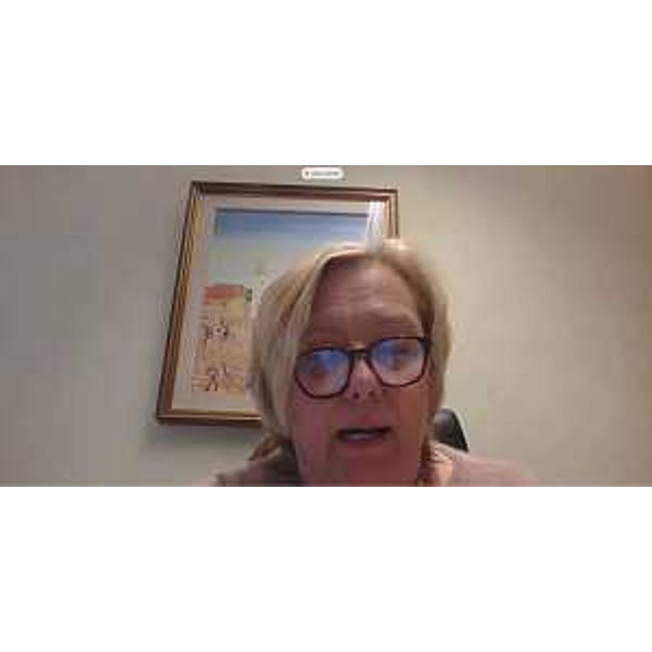 La presidente della Crpo Fvg, Dusy Marcolin, in videoconferenza - La presidente della Crpo Fvg, Dusy Marcolin, in videoconferenza