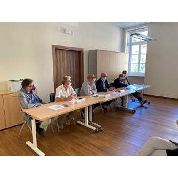 Il vicegovernatore del Friuli Venezia Giulia con delega alla Salute, Riccardo Riccardi, allinaugurazione del nuovo Centro sociosanitario integrato per la presa in carico delle persone con disturbi dello spettro autistico o altre disabilità intellettive o cognitive dellAzienda Sanitaria universitaria Giuliano Isontina a Trieste. - Il vicegovernatore del Friuli Venezia Giulia con delega alla Salute, Riccardo Riccardi, allinaugurazione del nuovo Centro sociosanitario integrato per la presa in carico delle persone con disturbi dello spettro autistico o altre disabilità intellettive o cognitive dellAzienda Sanitaria universitaria Giuliano Isontina a Trieste.