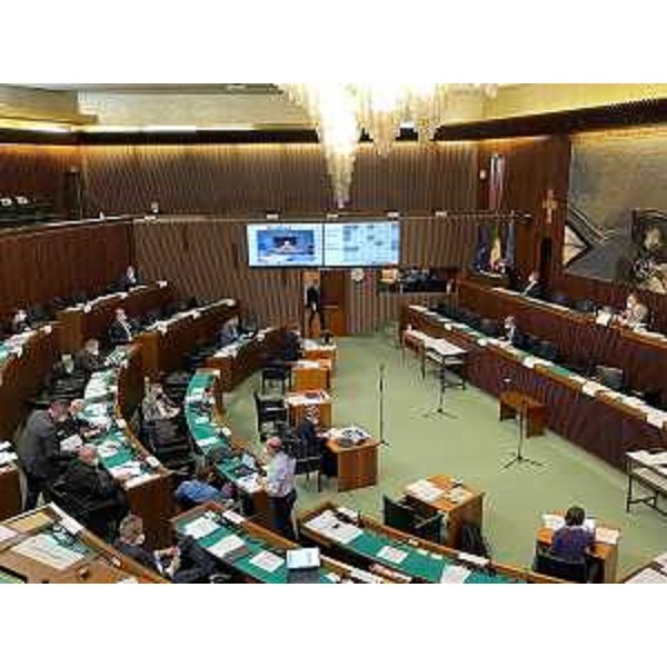 Il Consiglio regionale del Fvg riunito in aula - Il Consiglio regionale del Fvg riunito in aula