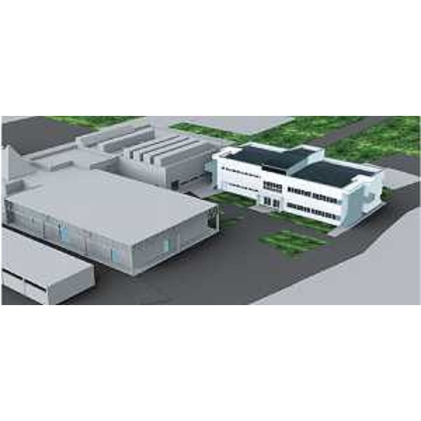 Un rendering di come verrà realizzato il nuovo edificio scolastico - Un rendering di come verrà realizzato il nuovo edificio scolastico