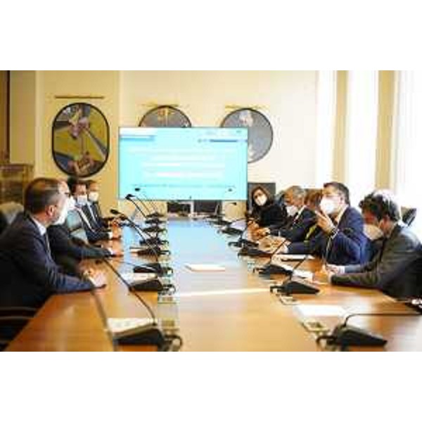 L'incontro del presidente Cdr, Apostolos Tzitzikostas, con l'ufficio di presidenza del Cr Fvg - L'incontro del presidente Cdr, Apostolos Tzitzikostas, con l'ufficio di presidenza del Cr Fvg