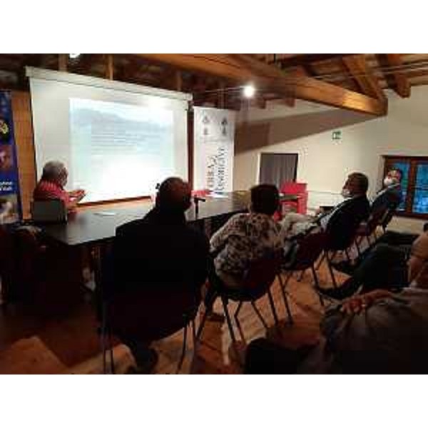 Un momento del convegno sui biotopi - Un momento del convegno sui biotopi