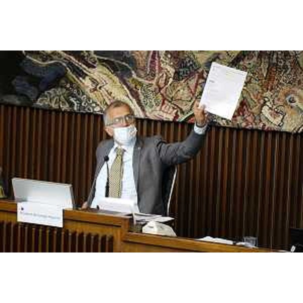 Piero Mauro Zanin, presidente del Consiglio regionale - Piero Mauro Zanin, presidente del Consiglio regionale