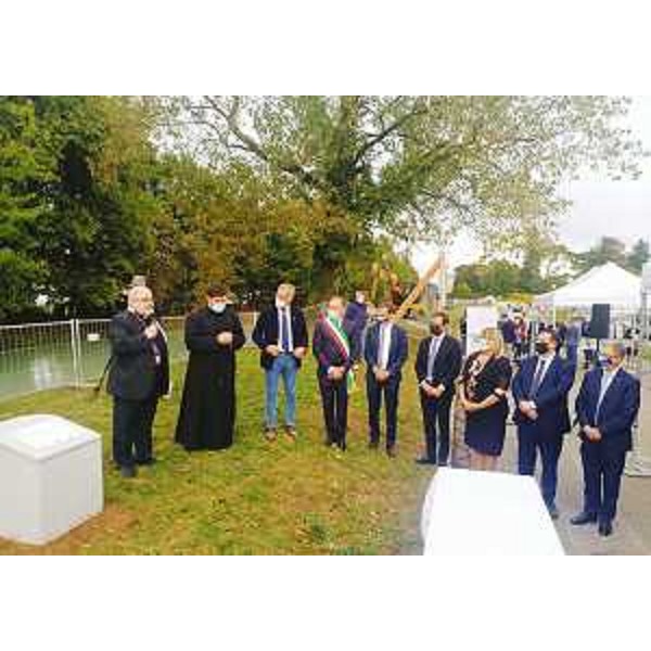 Un altro momento della cerimonia nell'ambito della Giornata della Bonifica - Un altro momento della cerimonia nell'ambito della Giornata della Bonifica