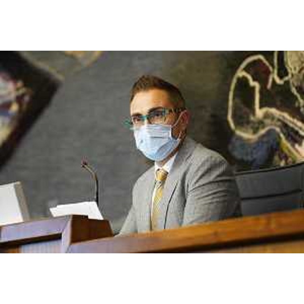 Il vicepresidente del Cr Fvg, Stefano Mazzolini - Il vicepresidente del Cr Fvg, Stefano Mazzolini