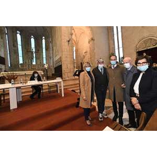 Nella foto: Barbara Zilli, assessore regionale alle Finanze, l'on. Renzo Tondo, il governatore del Friuli Venezia Giulia Massimiliano Fedriga il sottosegretario alla Presidenza del Consiglio Bruno Tabacci e l'on. Aurelia Bubisutti - Nella foto: Barbara Zilli, assessore regionale alle Finanze, l'on. Renzo Tondo, il governatore del Friuli Venezia Giulia Massimiliano Fedriga il sottosegretario alla Presidenza del Consiglio Bruno Tabacci e l'on. Aurelia Bubisutti