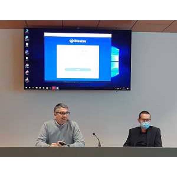 Lassessore regionale alle Lingue minoritarie Pierpaolo Roberti e il vicesindaco di Sappada Valerio Piller Roner. - Lassessore regionale alle Lingue minoritarie Pierpaolo Roberti e il vicesindaco di Sappada Valerio Piller Roner.