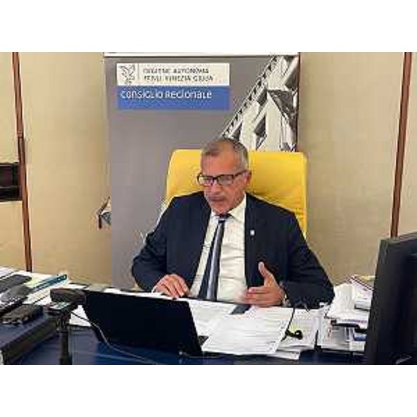 Il presidente del Cr Fvg, Piero Mauro Zanin - Il presidente del Cr Fvg, Piero Mauro Zanin