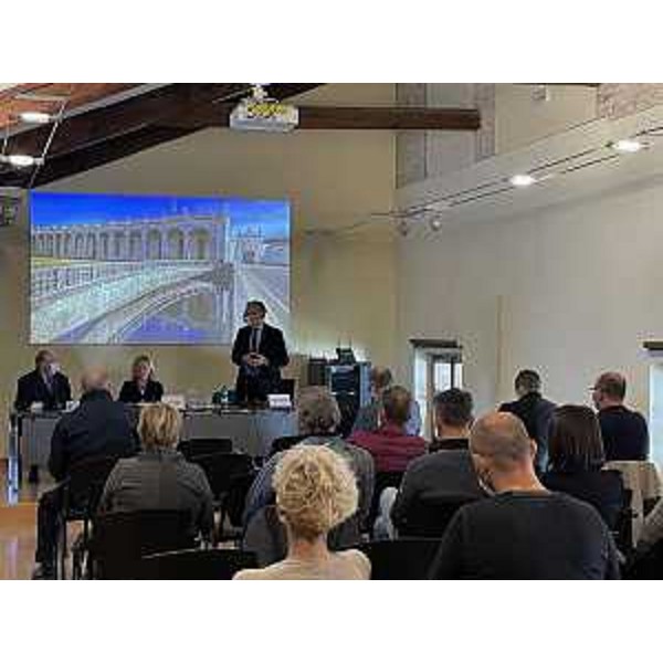 Piero Mauro Zanin, presidente dell'Assemblea legislativa Fvg, interviene dando inizio ai lavori a Villa Manin - Piero Mauro Zanin, presidente dell'Assemblea legislativa Fvg, interviene dando inizio ai lavori a Villa Manin