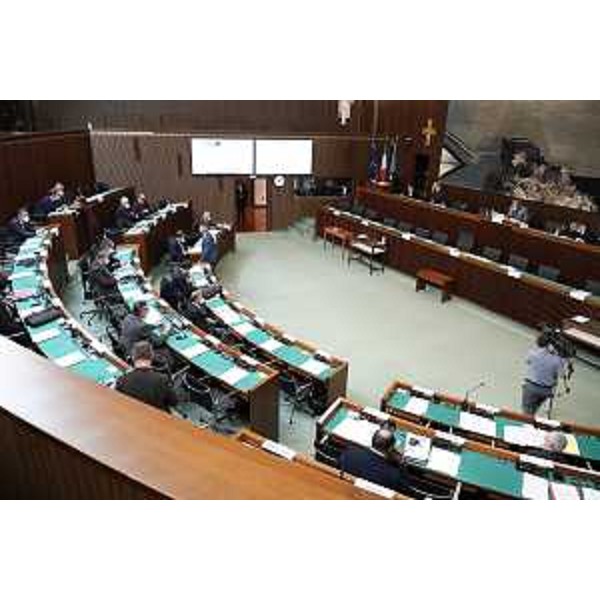 Aula durante lavori - Aula durante lavori