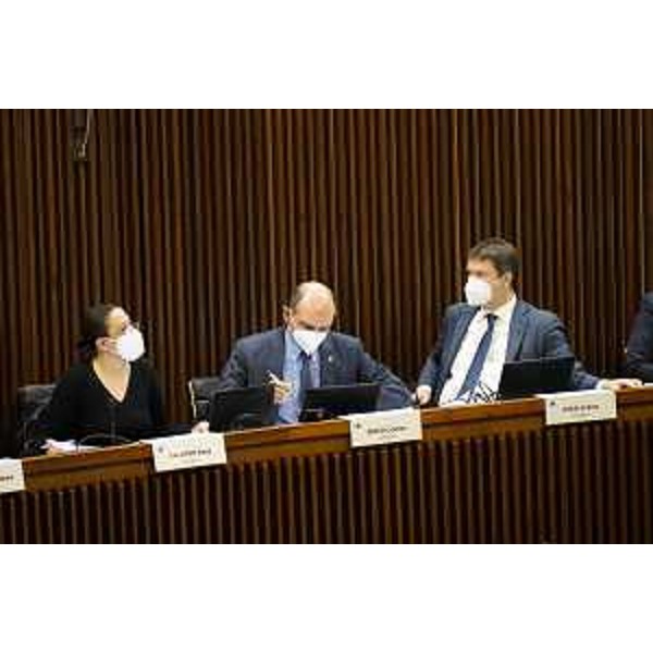 Ilaria Dal Zovo, Cristian Sergo e Andrea Ussai (M5S) - Ilaria Dal Zovo, Cristian Sergo e Andrea Ussai (M5S)