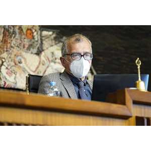 Il presidene del Cr Fvg, Piero Mauro Zanin - Il presidene del Cr Fvg, Piero Mauro Zanin