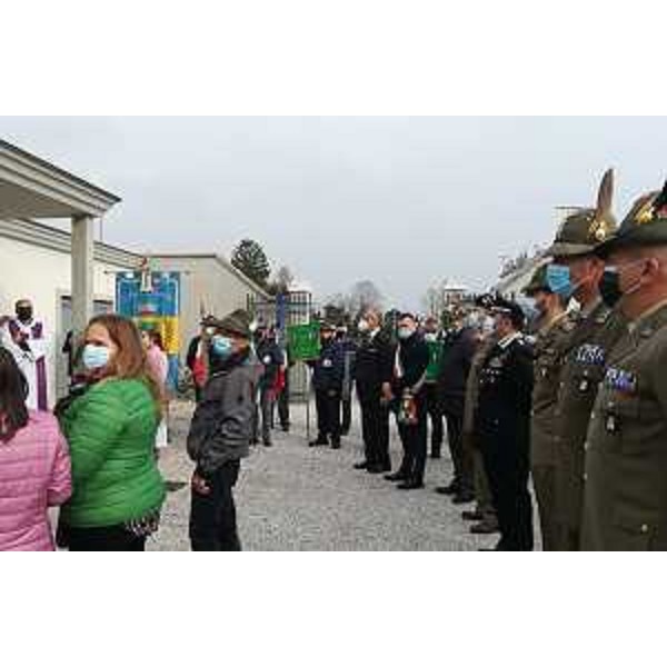 Un altro momento della cerimonia di Gonars - Un altro momento della cerimonia di Gonars