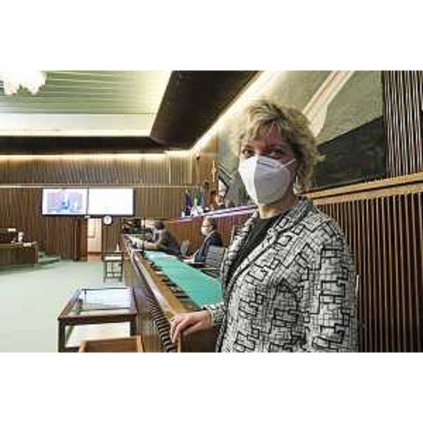 L'assessore regionale Barbara Zilli - L'assessore regionale Barbara Zilli