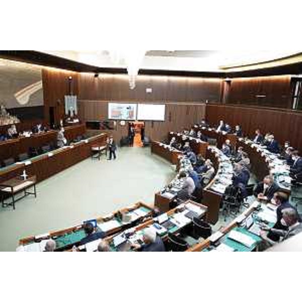 Aula durante lavori - Aula durante lavori