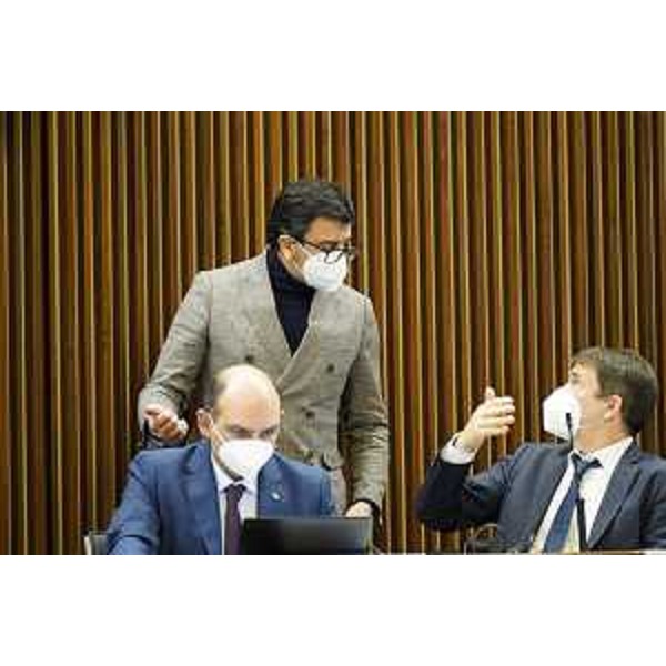 Cristian Sergo, Mauro Capozzella e Andrea Ussai (M5S) - Cristian Sergo, Mauro Capozzella e Andrea Ussai (M5S)