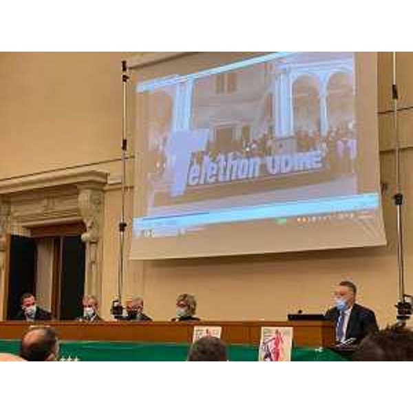 L'assessore regionale alle Finanze, Barbara Zilli, è intervenuta a Udine nel palazzo municipale alla presentazione della 23. edizione della corsa a scopo benefico Telethon Udine. - L'assessore regionale alle Finanze, Barbara Zilli, è intervenuta a Udine nel palazzo municipale alla presentazione della 23. edizione della corsa a scopo benefico Telethon Udine. 