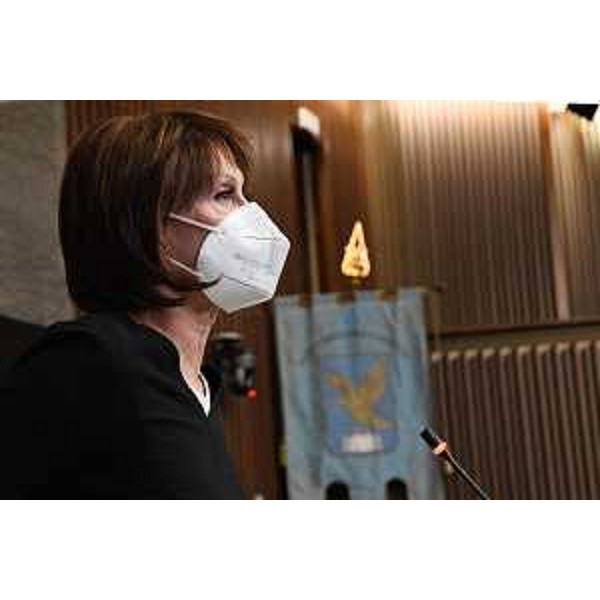 L'assessore regionale Alessia Rosolen - L'assessore regionale Alessia Rosolen