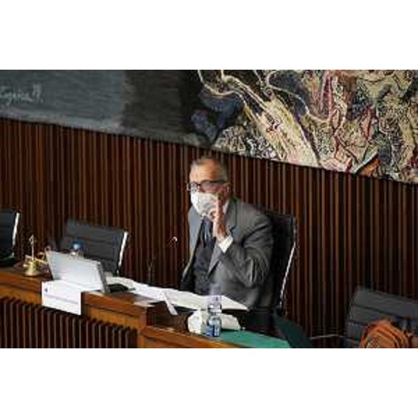 Il presidente del Cr Fvg, Piero Mauro Zanin - Il presidente del Cr Fvg, Piero Mauro Zanin