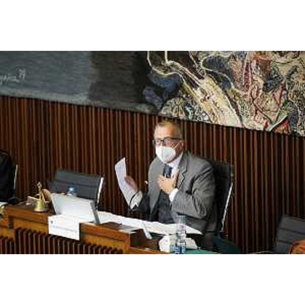 Il presidente del Cr Fvg, Piero Mauro Zanin - Il presidente del Cr Fvg, Piero Mauro Zanin