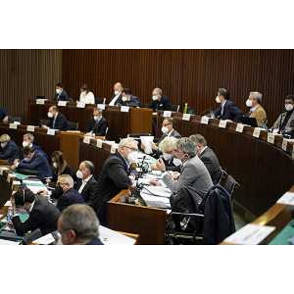 Aula durante lavori - Aula durante lavori