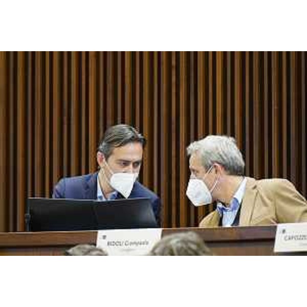 Massimo Moretuzzo (Patto per l'Autonomia), insieme al collega di partito Giampaolo Bidoli - Massimo Moretuzzo (Patto per l'Autonomia), insieme al collega di partito Giampaolo Bidoli