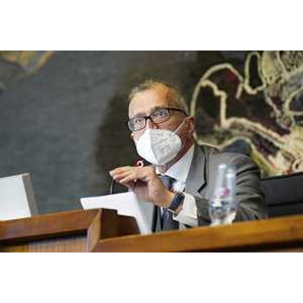 Il presidente del Cr Fvg, Piero Mauro Zanin - Il presidente del Cr Fvg, Piero Mauro Zanin