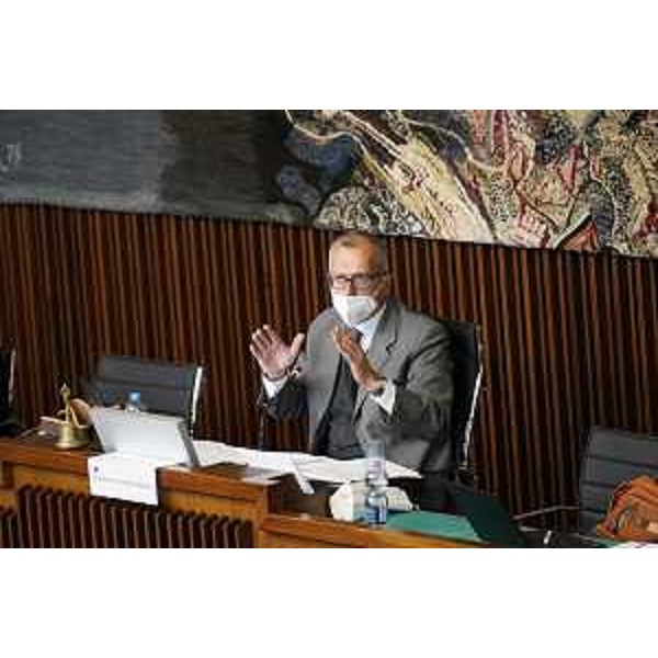 Il presidente del Cr Fvg, Piero Mauro Zanin - Il presidente del Cr Fvg, Piero Mauro Zanin