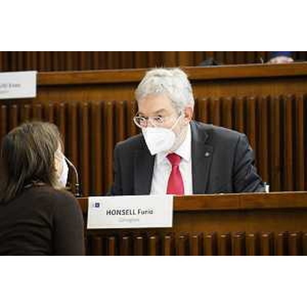 Furio Honsell (Open Fvg) con Chiara Da Giau (Pd) - Furio Honsell (Open Fvg) con Chiara Da Giau (Pd)