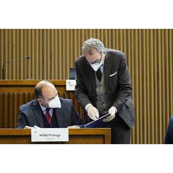 Diego Moretti e Sergio Bolzonello (Pd) - Diego Moretti e Sergio Bolzonello (Pd)