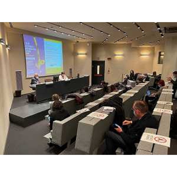 Una fase del convegno sui diritti dell'infanzia e dell'adolescenza - Una fase del convegno sui diritti dell'infanzia e dell'adolescenza 